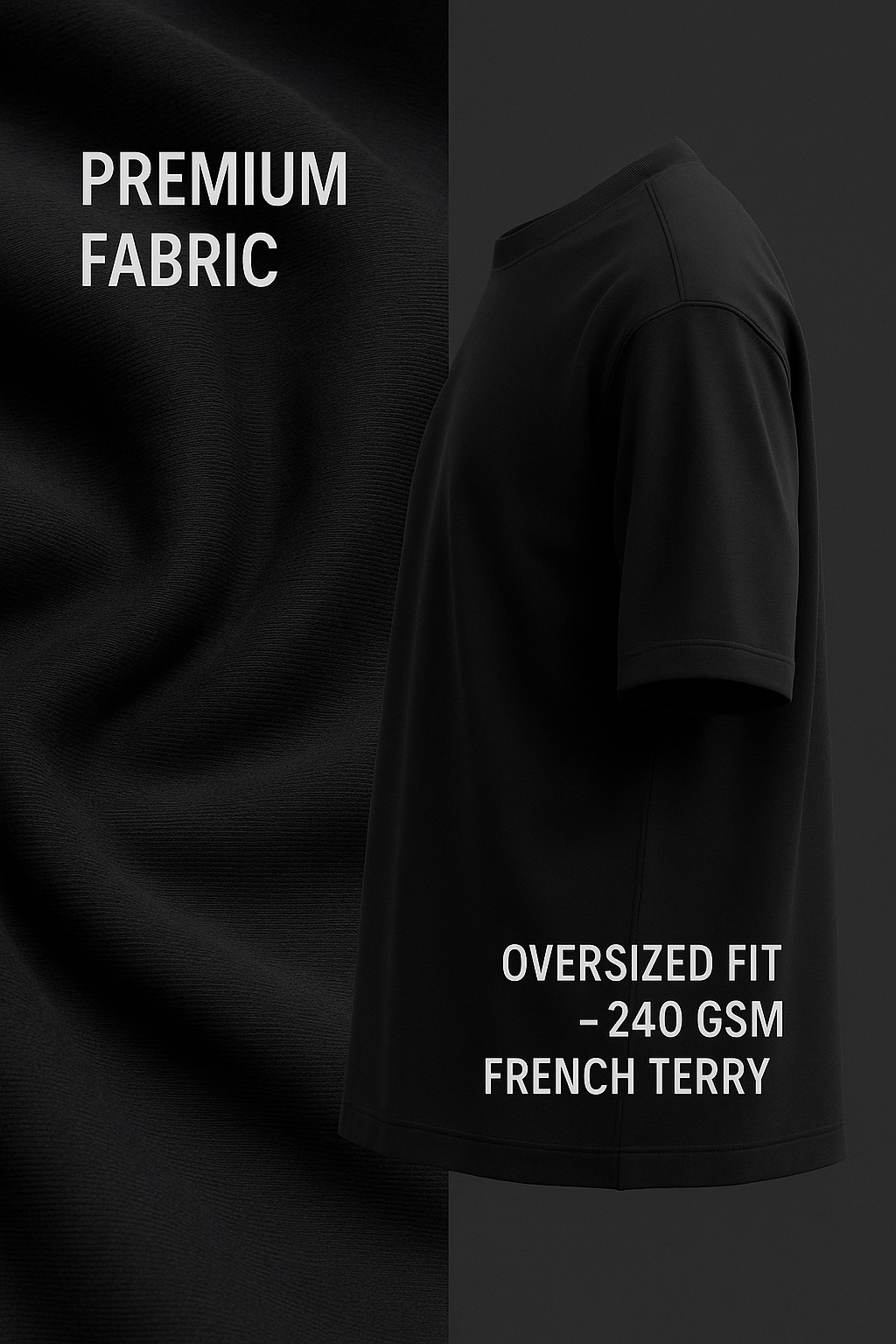 We All Float Down Here Horror Typography Oversized Graphic Printed T-Shirt