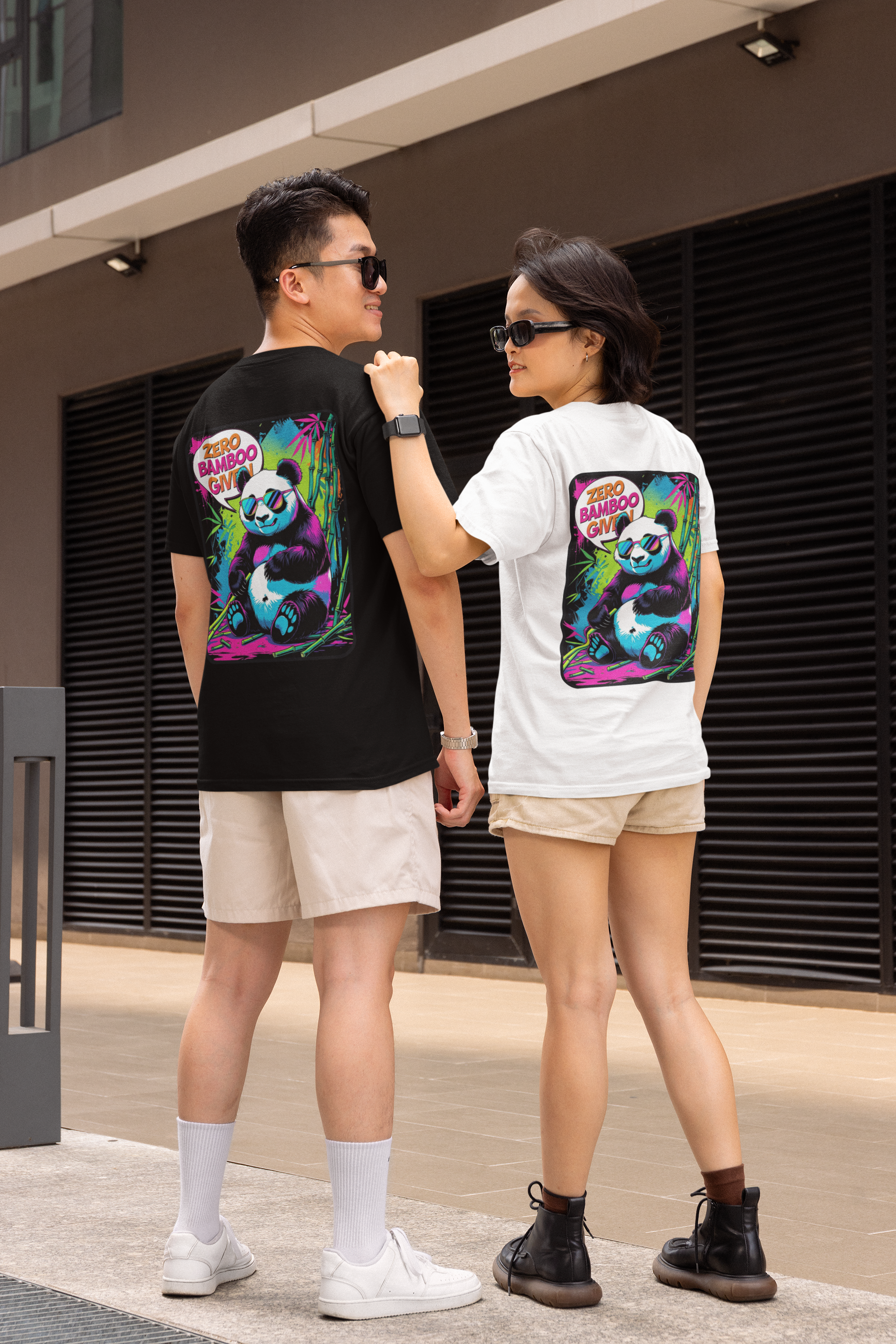No Bamboo Given Panda Men T-shirt