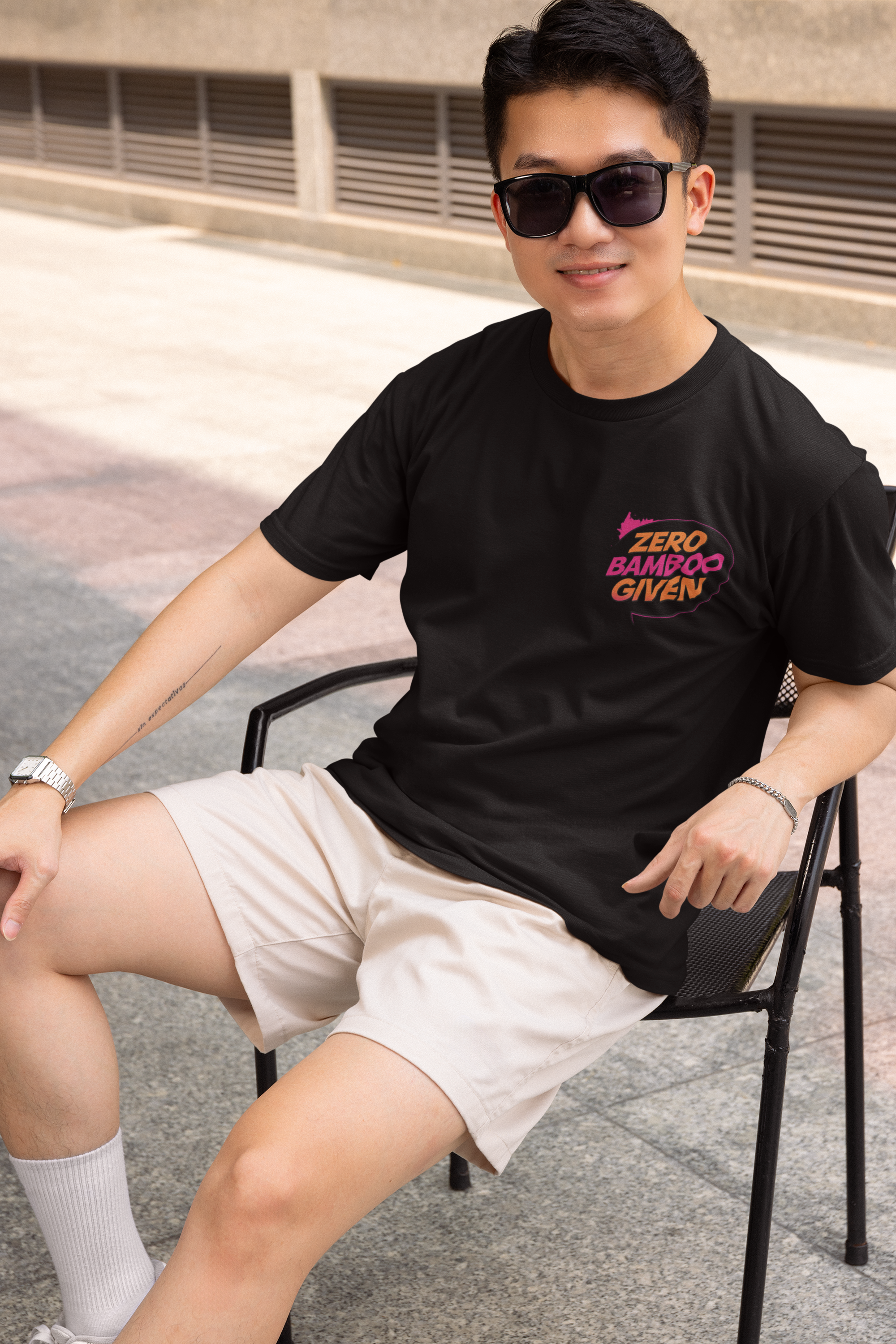 No Bamboo Given Panda Men T-shirt
