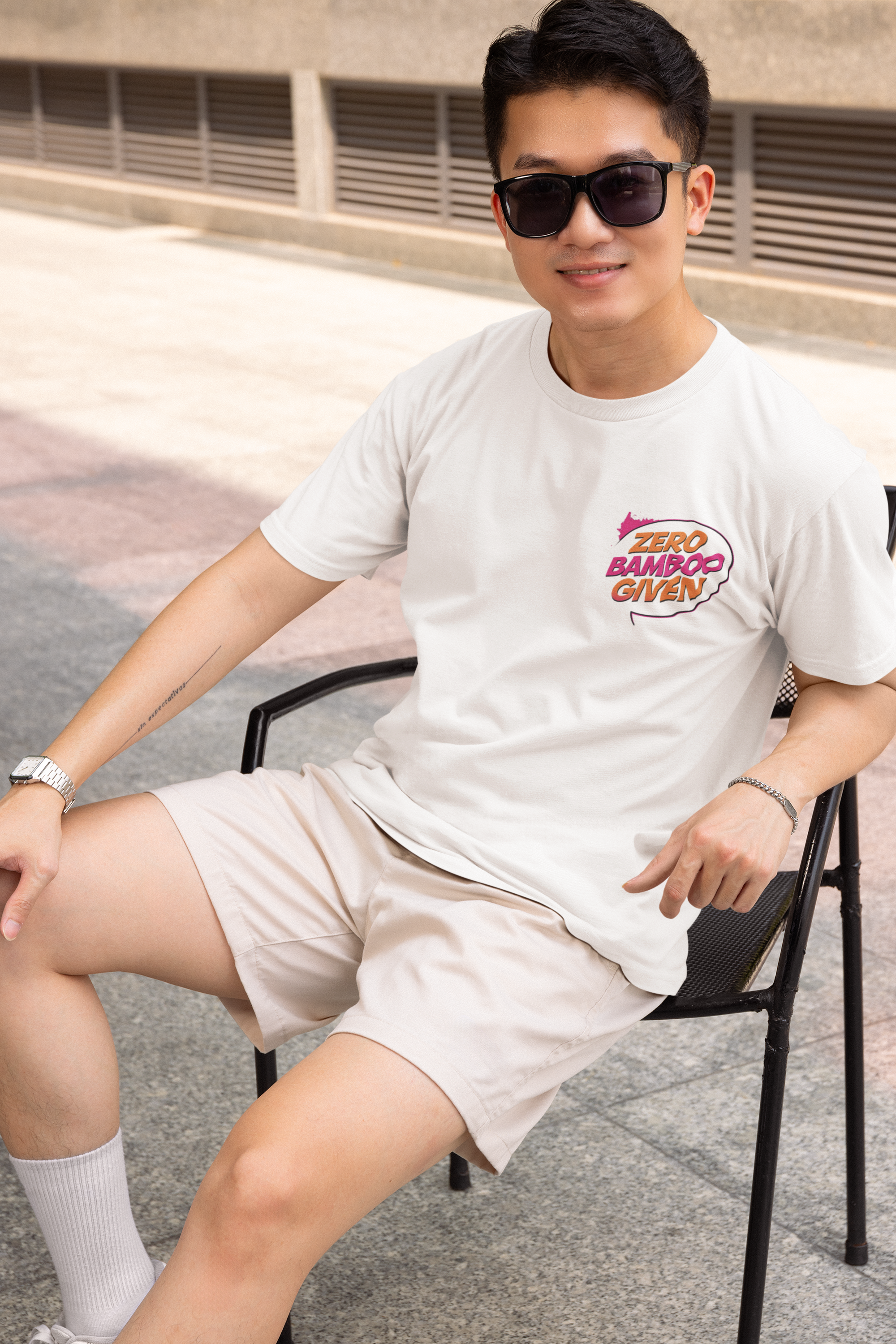 No Bamboo Given Panda Men T-shirt