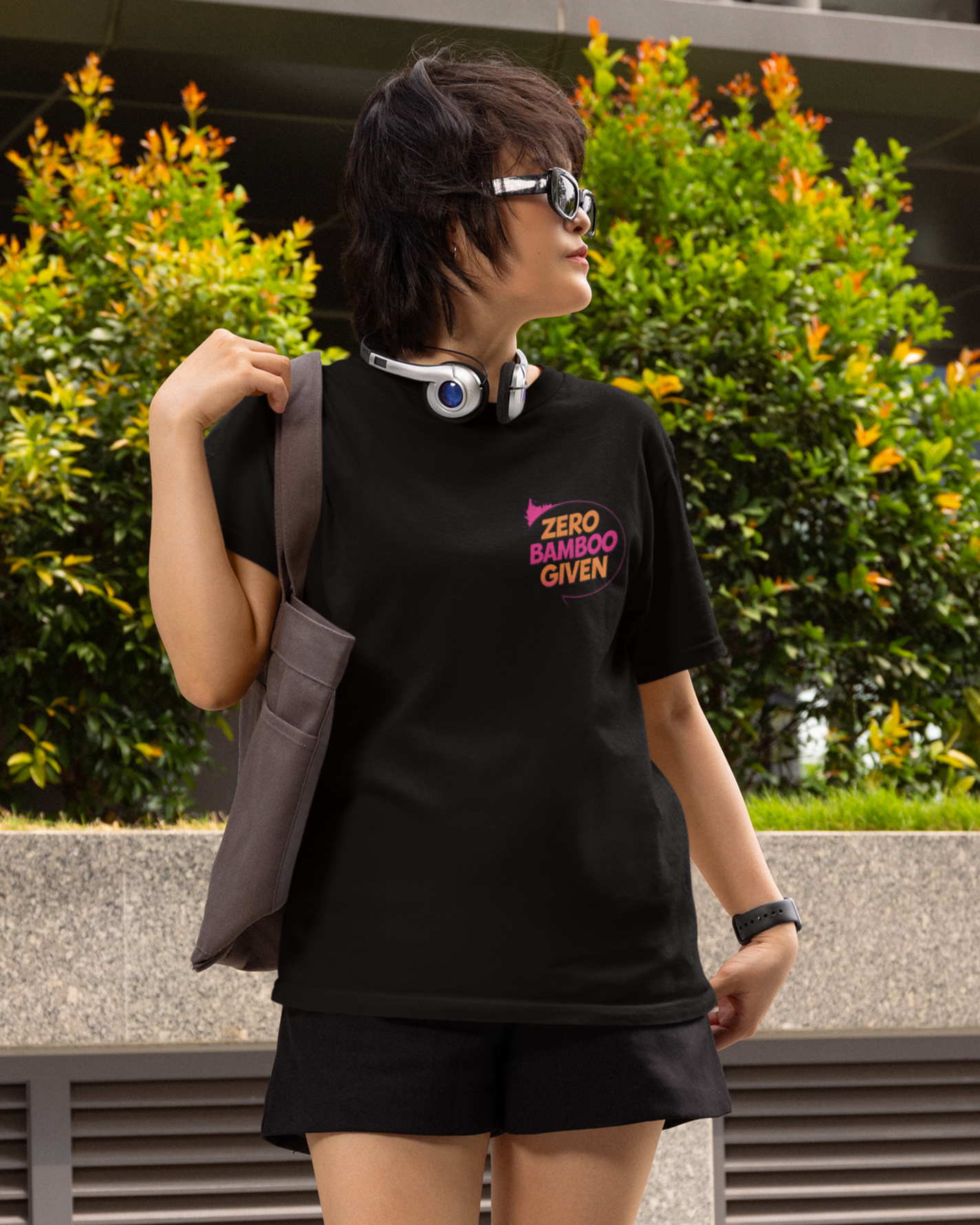 No Bamboo Given Panda Women T-shirt