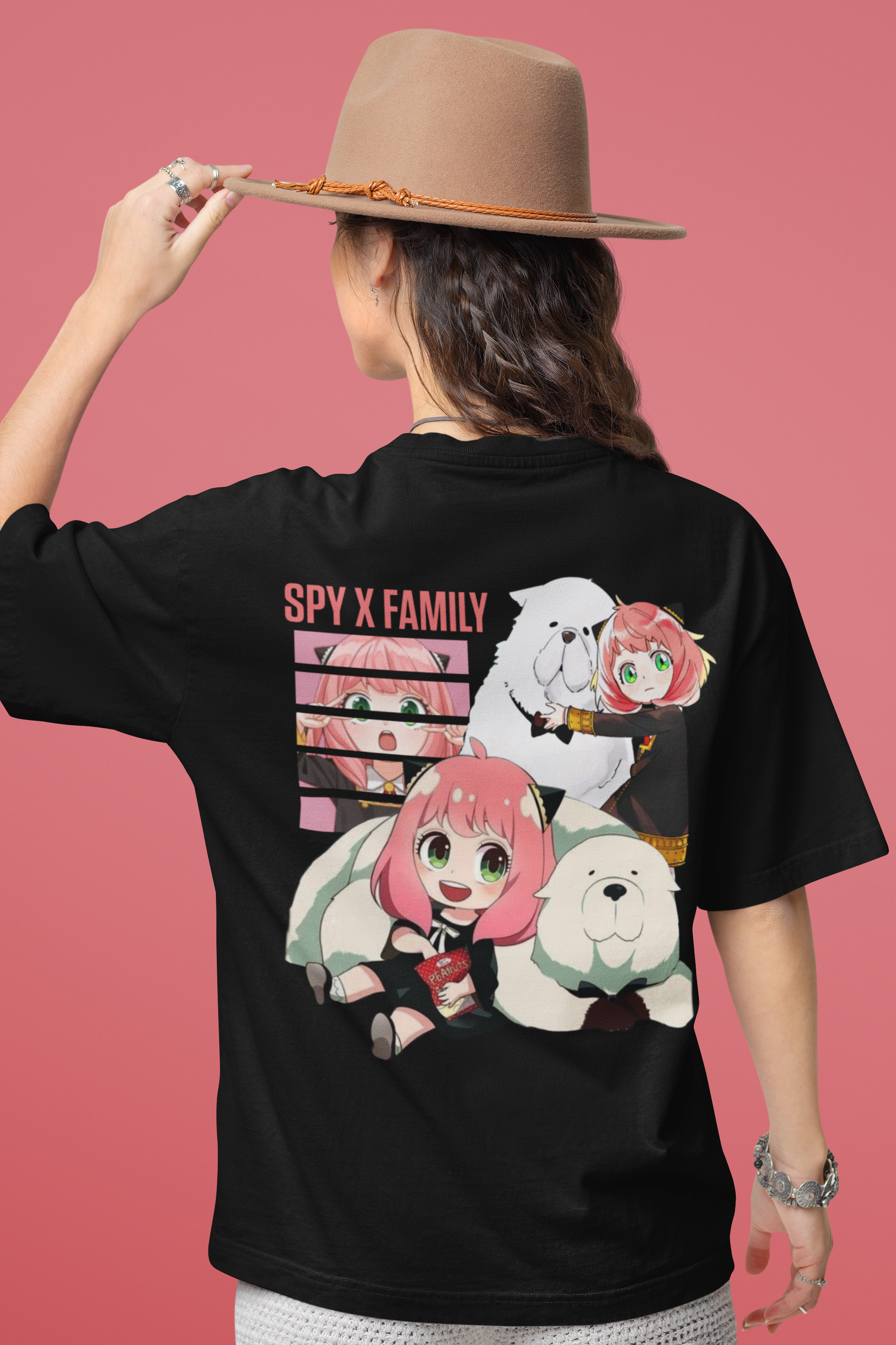 Premium Spy X Family Oversized Tee - 240 GSM