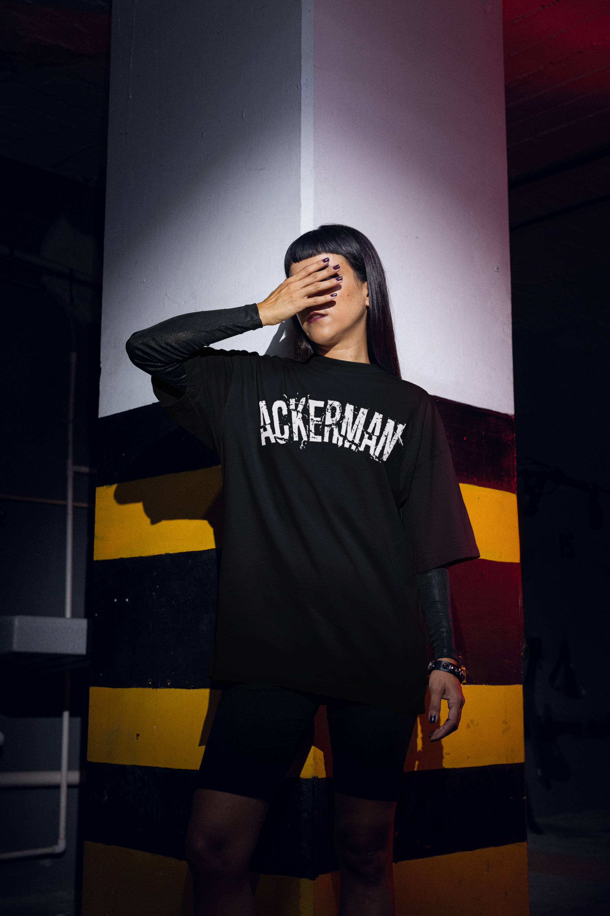 Premium Levi Ackerman French Terry Oversized Tee - 240 GSM