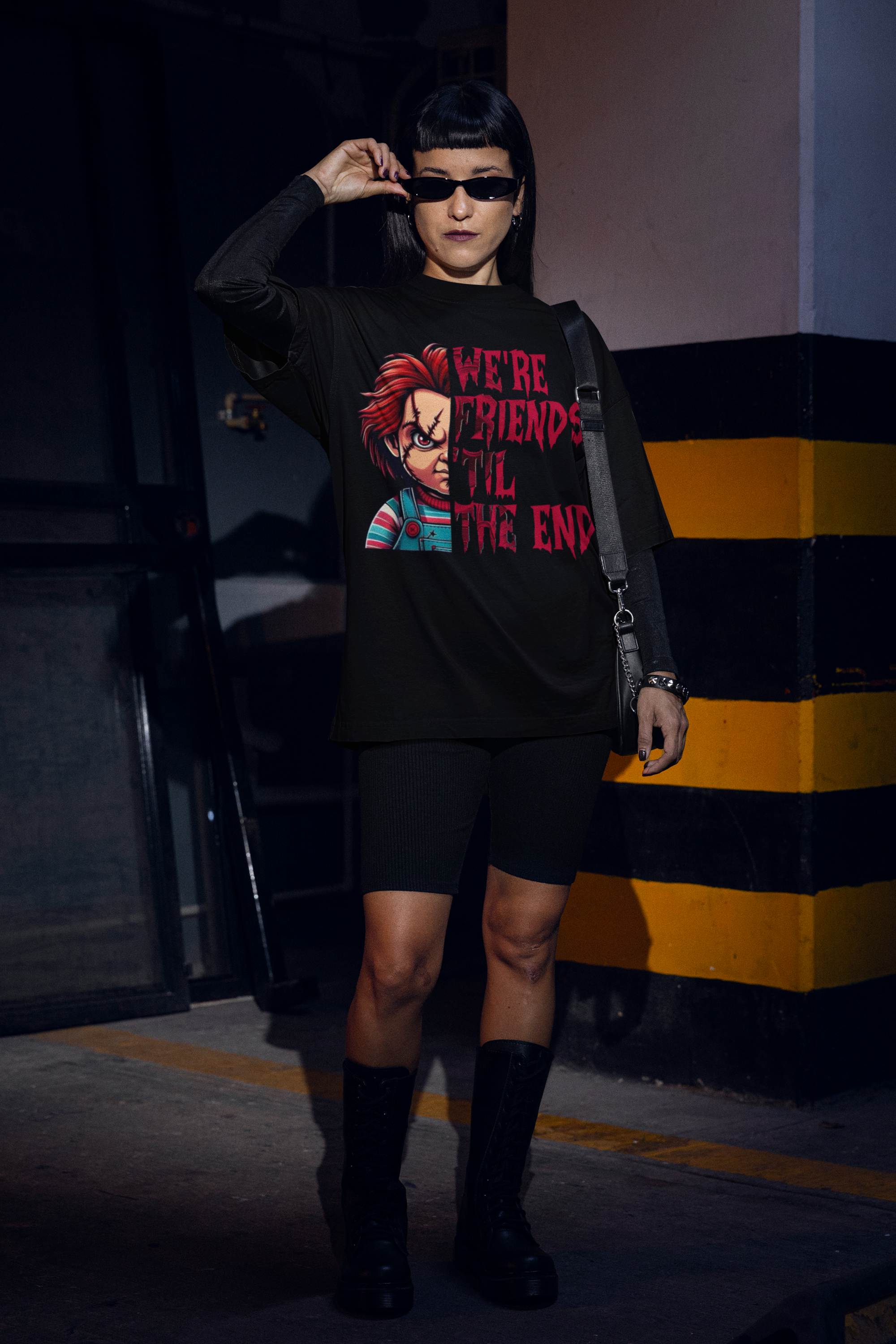 Premium Unisex Chucky Oversized Tee - 240 GSM