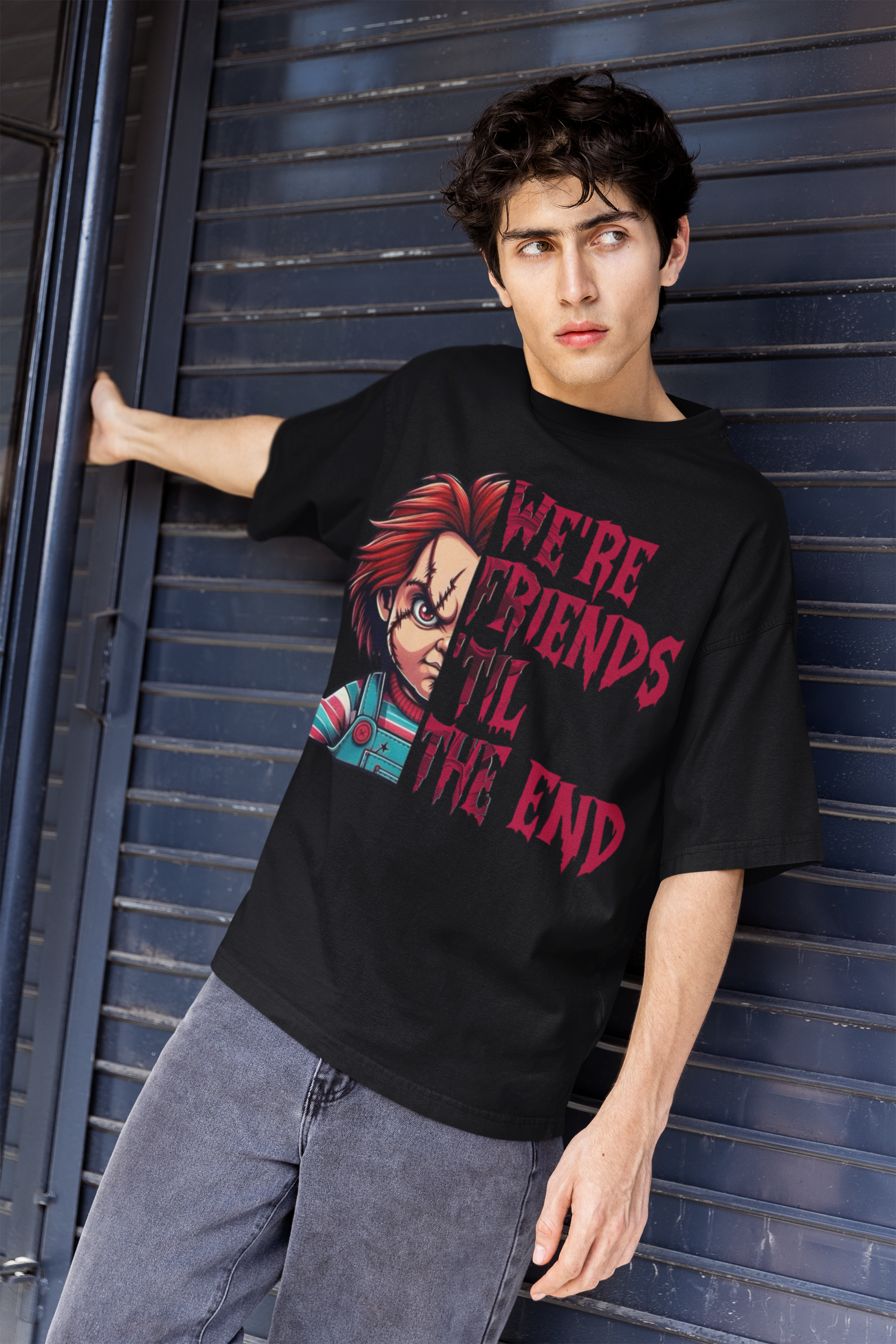 Premium Unisex Chucky Oversized Tee - 240 GSM