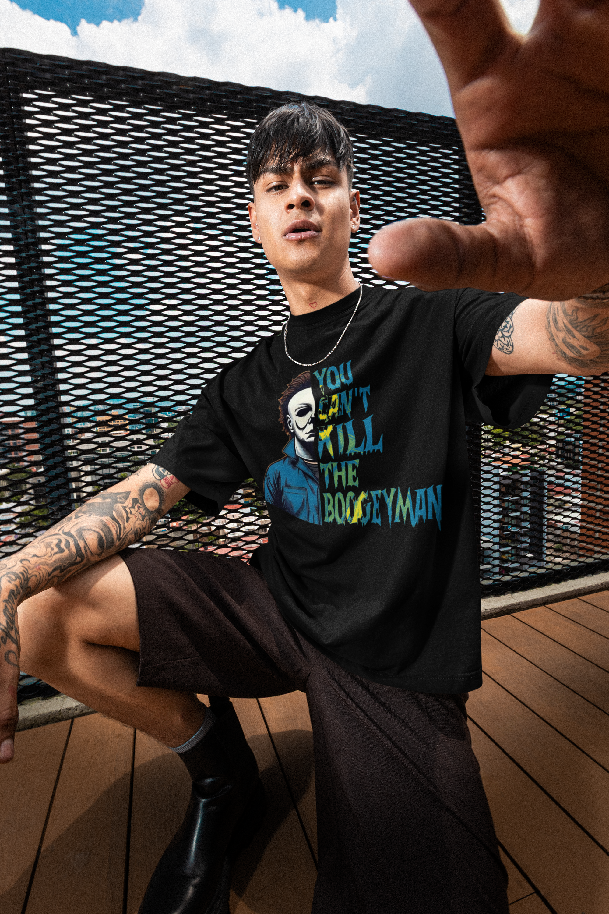 You Can't Kill The Boogeyman – Michael Myers Oversized T-Shirt