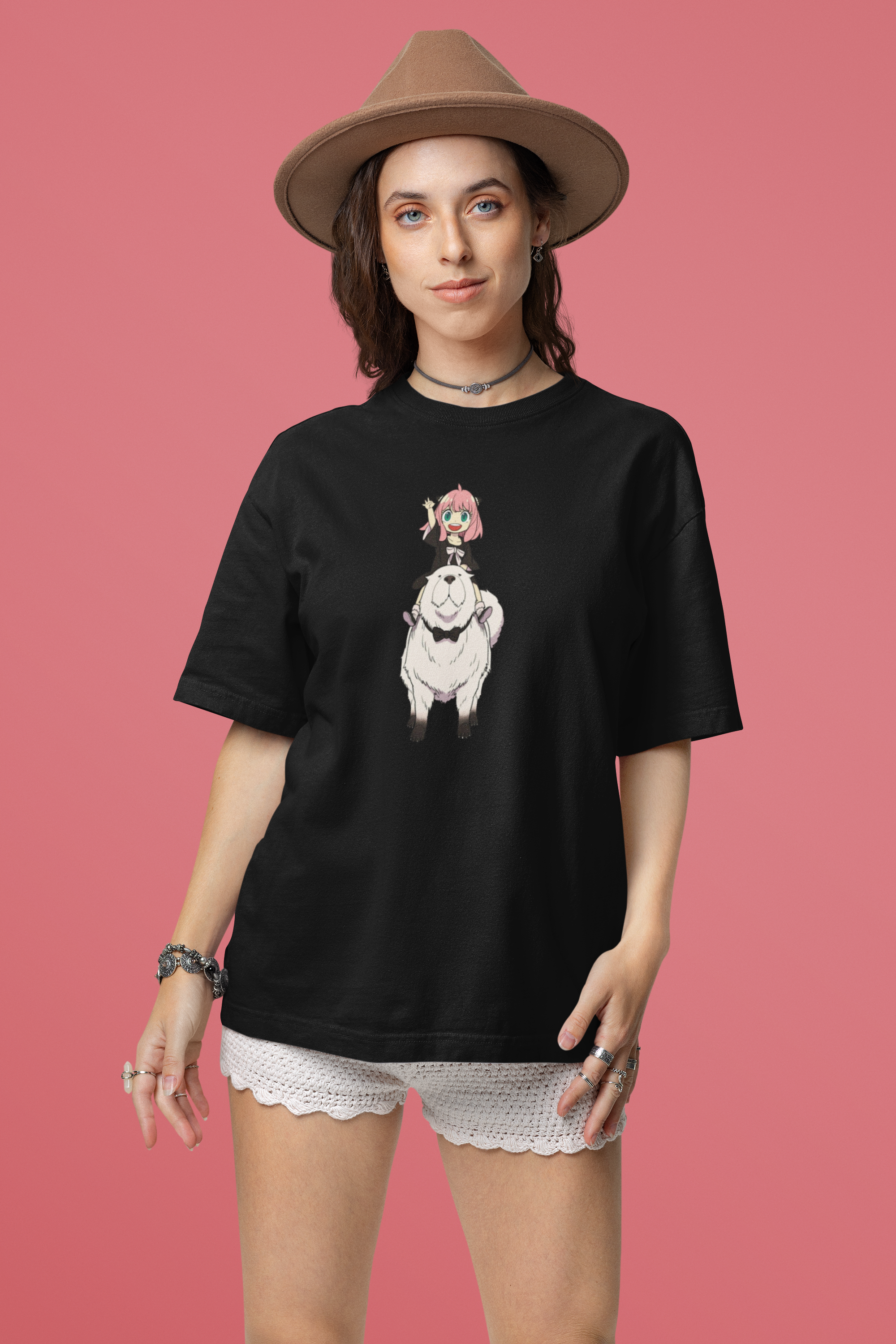 Premium Spy X Family Oversized Tee - 240 GSM