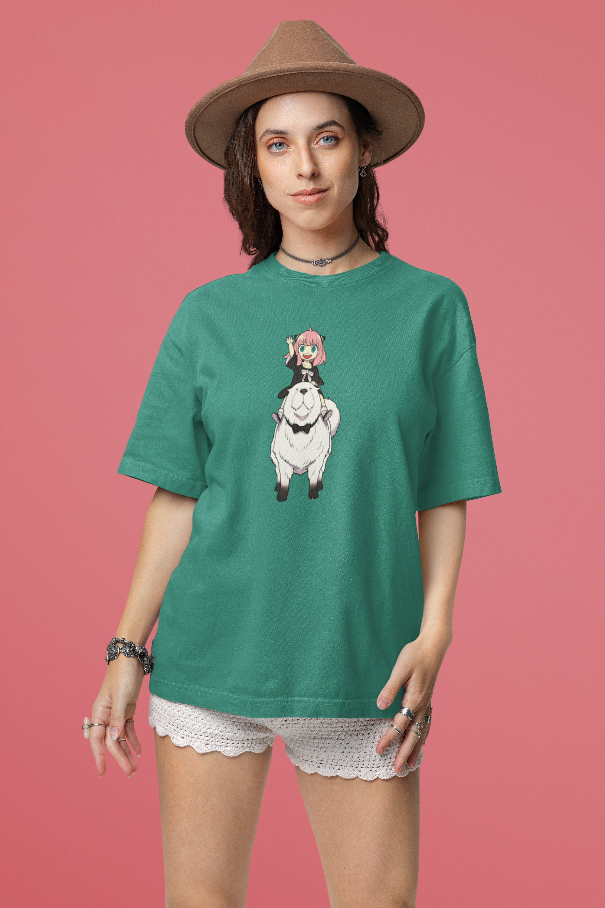 Premium Spy X Family Oversized Tee - 240 GSM
