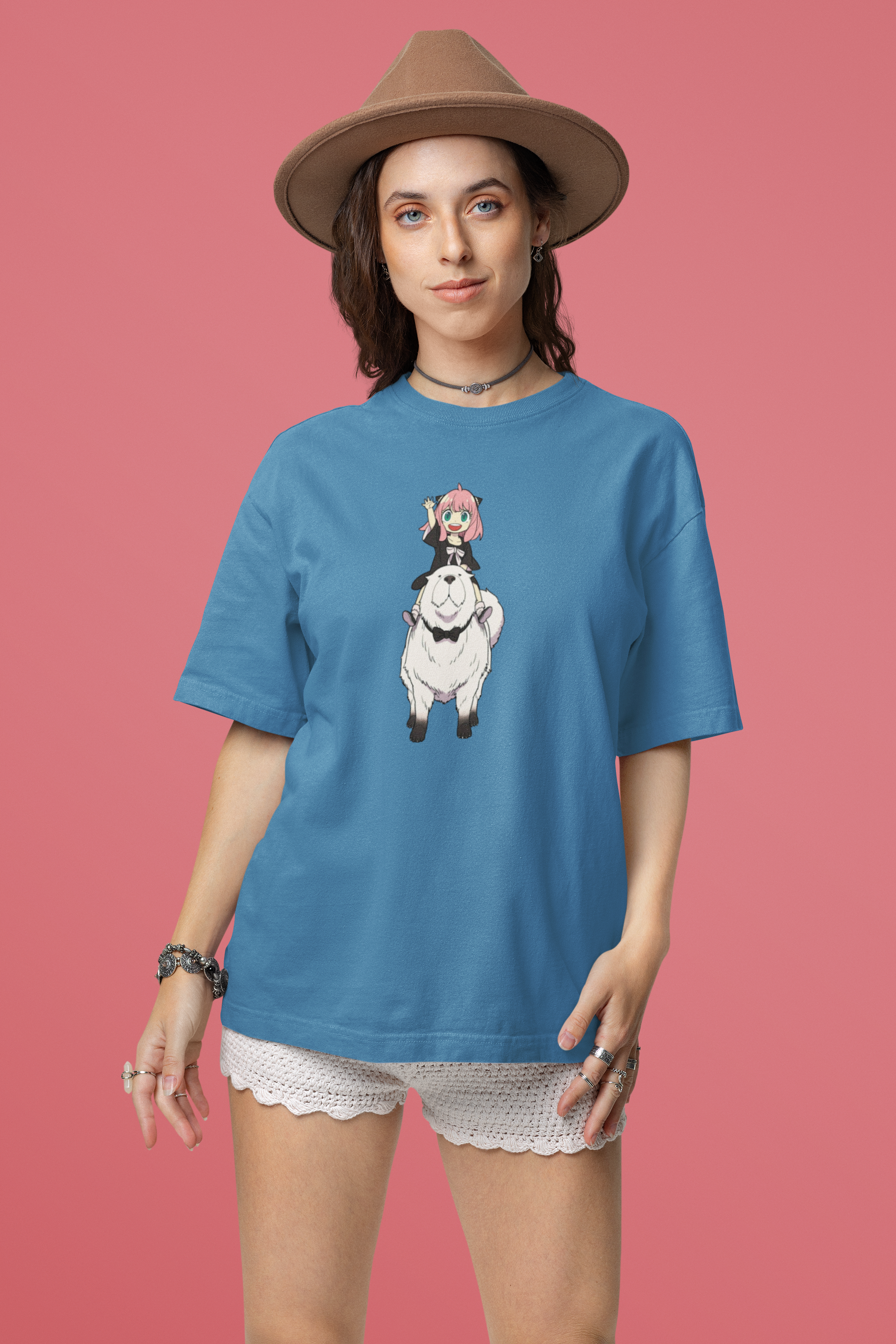 Premium Spy X Family Oversized Tee - 240 GSM